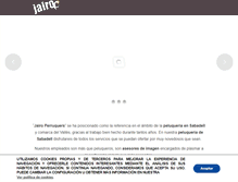 Tablet Screenshot of jairopeluqueria.com